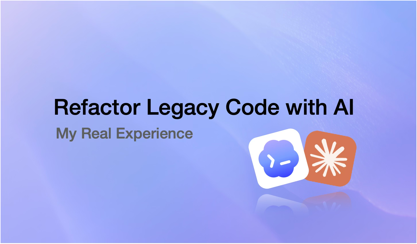 My First Real Experience Using AI to Refactor Legacy Code